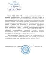  Відгуки по роботі з LOPAN GPOUP від ТОВ 